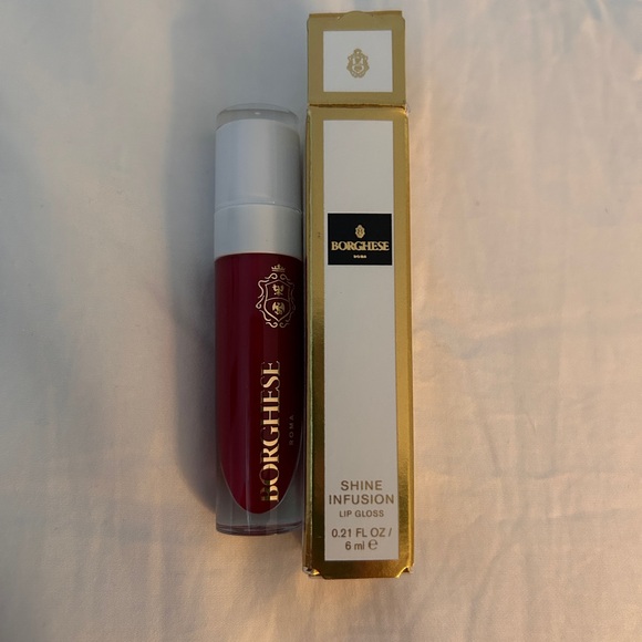 Borghese Shine Infusion Lip Gloss DARLING .21 oz 6 ml NEW/SEALED - Picture 5 of 6